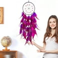 thumbnail image 5 of Nmdmisc Dream Catchers Traditional Feather Hanging Home Wall Decoration Ornament 28.7 x 6.3 Inch, 5 of 7