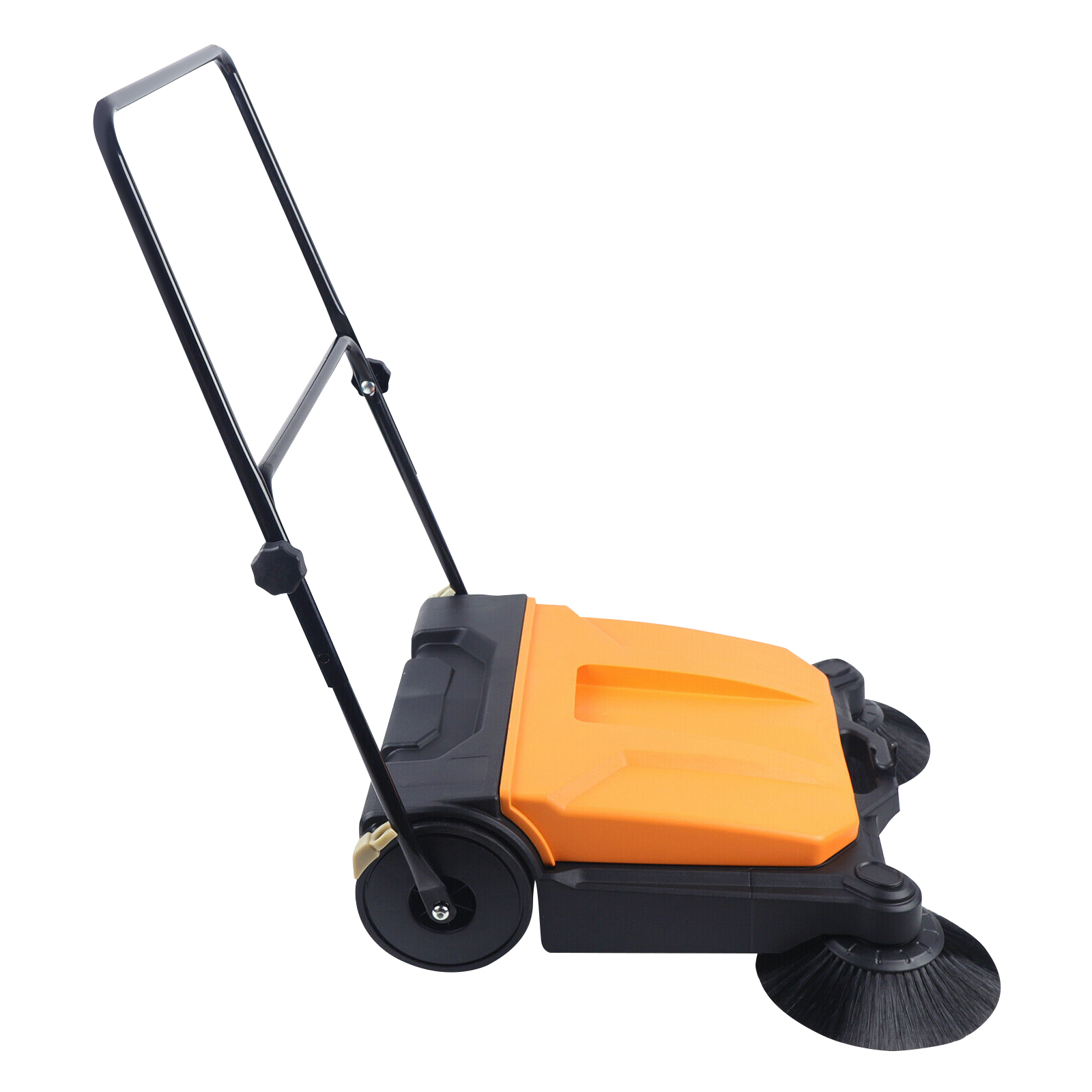 TOOL1SHOoo 26 Inch Industrial Manual Push Sweeper Walk-Behind Floor Sweeper