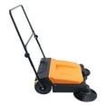 thumbnail image 3 of TOOL1SHOoo 26 Inch Industrial Manual Push Sweeper Walk-Behind Floor Sweeper, 3 of 13