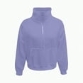thumbnail image 4 of Godom Girls Sweatshirts Half Zip Pullover Long Sleeve with Pocket and Thumb Hole Casual Fashion Fall Winter Clothes, 4 of 4