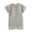 Grey, variant on Ulanda Baby Romper – Cotton Outfit, Short Sleeve Unisex Onesie (Grey, 3-6 Months)