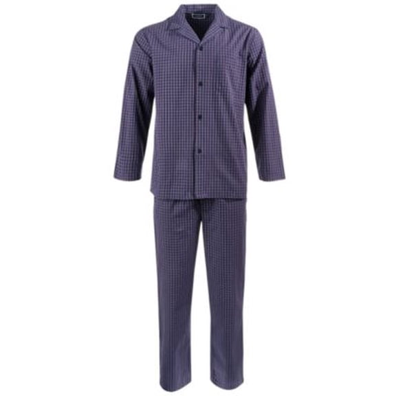 Club Room Men's Double Window Pane Pajama Set XXL
