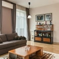 thumbnail image 3 of Kiven Battery Operated Pendant Light with Remote Control, 1 Set Rechargeable Hanging Pendant Light Adjustable Height with Frosted Glass Lampshade for Bedroom Kitchen Home Decor TB3511, 3 of 7
