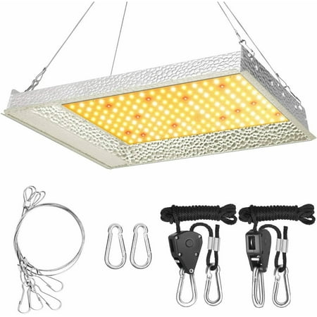 iPower 600W LED Grow Light Sunlike Full Spectrum Plants Lamp for Hydroponic