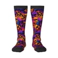 thumbnail image 2 of Picia Women Crew Soft Moisture-wicking Socks Skull Pattern Design Cotton Socks, One Size fit All, 2 of 9