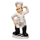 thumbnail image 2 of Figurilla del chef Baoblaze decoración para cocina 14x11x30cm, 2 of 8