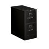 HON 2-Drawer Office Filing Cabinet - 310 Series Full-Suspension Letter File Cabinet, 26.5"D, Black (H312)