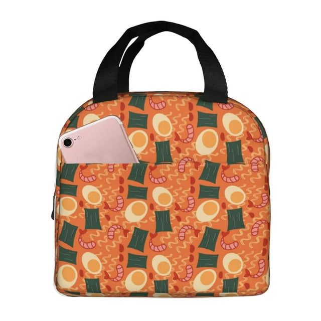 Disketp Ramen Noodle Soup Bolsa Térmica para Almuerzo para Hombre y Mujer, Ideal para Trabajo, Senderismo y Picnic