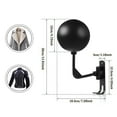 thumbnail image 2 of SPRING Motorcycle Helmet Holder Wall Mount Helmet Rack, 2 of 7