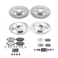 thumbnail image 3 of PowerStop Front and Rear Z26 Street Warrior Carbon-Fiber Ceramic Brake Pad and Drilled and Slotted Rotor Kit Fits: FORD Select Models K7002-26, 3 of 9