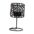 thumbnail image 4 of Portavelas Portavelas Mesa de comedor Candelabro creativo Portavelas de té Candelabro de metal para inauguración de la casa, año Nuevo, Decoración del Negro BLESIY candelero, 4 of 8