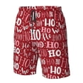 thumbnail image 6 of Uemuo Ho Funny Christmas Pattern Men's Swim Trunks Hawaiian Beach Bathing Suit Swimsuits Beach Quick-Dry Shorts with Pockets-X-Large, 6 of 9