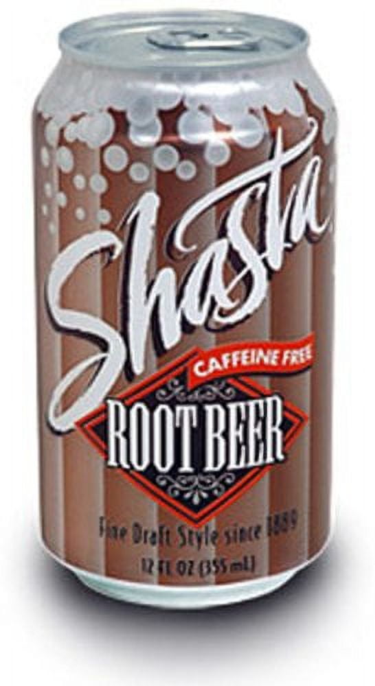 Shasta Root Beer Soda, 12-Ounce Cans, Quantity of 24