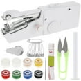 thumbnail image 2 of PENGXIANG Mini Sewing Machine for Beginners Handheld Sewing Machine Portable Electric Sewing Machine with Sewing Accessories DIY Mending Machine Household Sewing Handheld Tool for Garment, 2 of 10