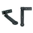 thumbnail image 1 of Wood Shutter Hardware 30-14-88520 Bermuda Shutter Hinge, Black - Set of 2, 1 of 1