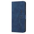 thumbnail image 2 of Nalacover for Nothing Phone (1) Flip Wallet Case,Luxury Love Heart Embossed PU Leather Shockproof Soft TPU Protective Folio Kickstand Card Holder Slots Cover with Wrist Strap for Women Men,Blue, 2 of 10