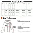thumbnail image 3 of 2024 Autumn and Winter Fashion Plaid Jackets for Womens Plus Size Casual Plaid Turndown Button Cardigan Coat, 3 of 4