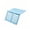 Light Blue, variant on 3D Printed Foldable Mahjong Card Holder For Table Mahjong Mat, Angled Sliding Mahjong Card Sleeve For Tabletop Mahjong Games