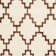 thumbnail image 4 of SAFAVIEH Mosaic Lidija Geometric Area Rug, Ivory/Brown, 6' x 9', 4 of 5