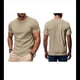 thumbnail image 2 of Camiseta de Viscosa de Bambú para Hombre, Ultra Suave, , Refrescante, Cuello Redondo, Informal, Básica Caqui XL, 2 of 6