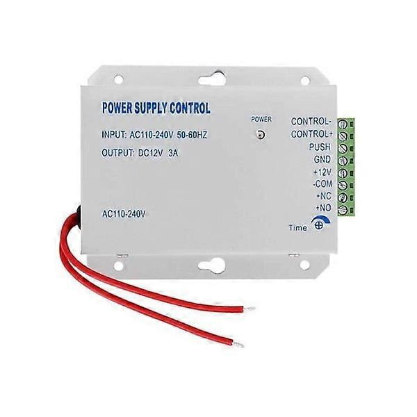 CCYKXABLOC Access Control Power Supply K80 DC 12V 3A AC 110-240V for Time Lock