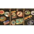 thumbnail image 2 of Brennan, Russell 24x14 Gold Ornate Wood Framed with Double Matting Museum Art Print Titled - Vintage Voyage, 2 of 4