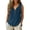 ❉227-Navy, variant on Embroidered Boho Tops for Women Floral Gauze Sleeveless Cotton Linen Vest Summer Dressy Casual Blouses