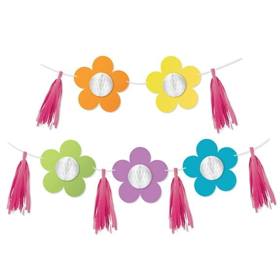 Carson Dellosa Flowers and Tassels Dimensional Accent (12 pieces)