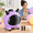 Purple, variant on Purple Electric Balloon Pump with 2 Nozzles and Balloon Knotter