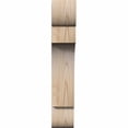 thumbnail image 2 of 4"W x 10"D x 22"H New Brighton Rough Sawn Corbel, Douglas Fir, 2 of 9