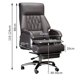 thumbnail image 5 of Desk Ergonomic Office Chair Computer Massage Recliner Playseat Accent Study Office Chair Luxury Chaise De Bureau Home Furniture My Lux Decor Round, 5 of 21