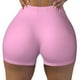 thumbnail image 2 of Fotbe Pink Shorts Sin Costuras – Shorts Deportivos de Cintura Alta para Mujer, Elásticos para Gimnasio, Yoga, Running o Ciclismo-Medium, 2 of 8