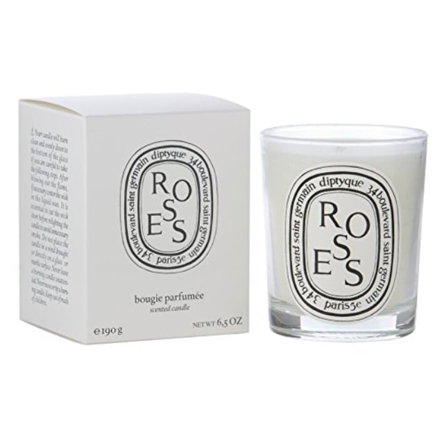 diptyque roses scented candle 190g