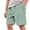 Z82 Light Green, variant on Landzoo Boys Shorts Solid Color Elastic Waist With Pockets And Drawstring Summer Cozy Soft Boys Athletic Shorts Size 5-6 Years Army Green