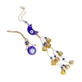 thumbnail image 1 of Blue Eye Wind Chime Pendant, Beautiful Durable Blue Eye Wall Decor Hand Made Amulet  For Home, 1 of 8