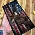 thumbnail image 5 of Yehwow Retro American Flag Bald Eagle Metal Car Plate Decorative Aluminum License Plate Tag Sign, 5 of 5