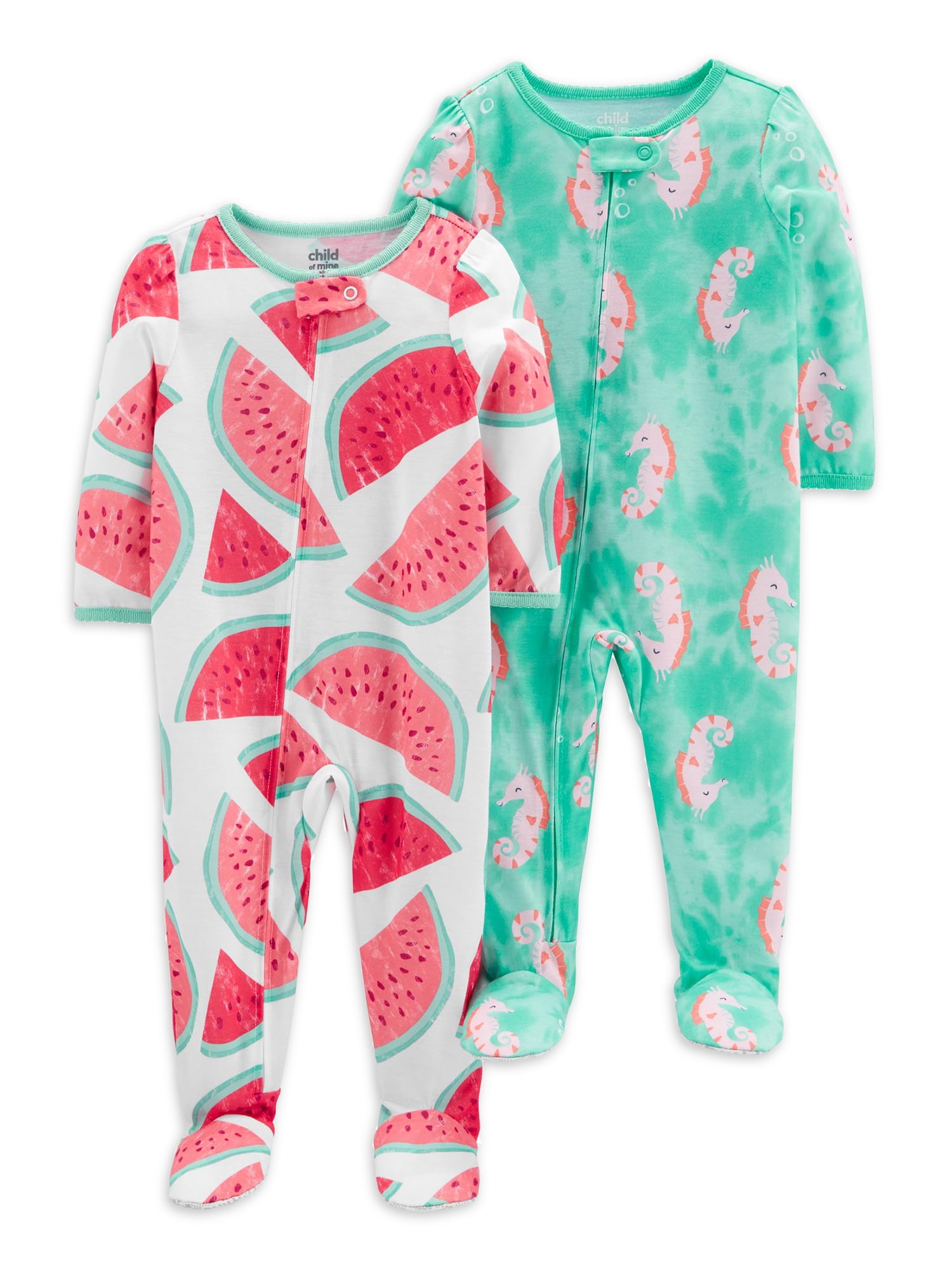 2 Pack Boys Girls Crafted Nightwear Design Pyjamas Sizes Age from 2 to 8 Yrs 