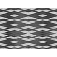 thumbnail image 1 of Ahgly Company Indoor Rectangle Patterned Gray Cloud Gray Area Rugs, 5' x 8', 1 of 6