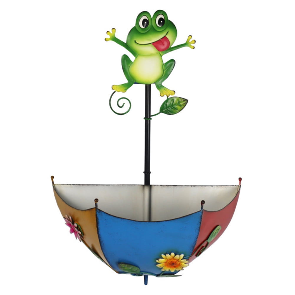 Alloet Umbrella Plant Pot Cartoon Wall Mounted Hanging for Fence