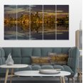 thumbnail image 1 of San Francisco at Sunset Panorama - Cityscape Canvas Print, 1 of 3