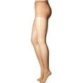 thumbnail image 3 of Women's Hanes C60717 Silk Reflections Control Top Sandalfoot Tights 6PK (Little Color A/B), 3 of 3