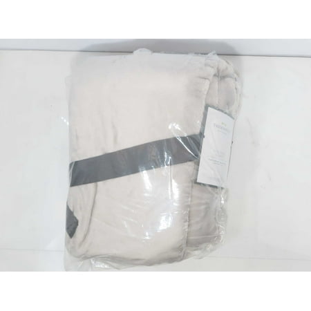 King Microplush Bed Blanket Gray - Threshold™