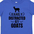 thumbnail image 4 of Inktastic Easily Distracted by Goats Boys or Girls Toddler T-Shirt, 4 of 5