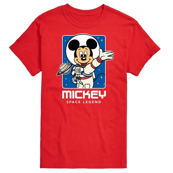 Mickey & Friends - Space Legend - Men's Short Sleeve Graphic T-Shirt