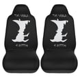 thumbnail image 2 of Death Note Ryuk Car Seat Covers 2 Pcs Seat Protector Cover Universal Front Vehicle Seat Protector For Auto Truck Van Suv Sedan Vehicle, 2 of 9