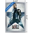thumbnail image 3 of Marvel Falcon and Winter Soldier - Winter Soldier One Sheet Wall Poster, 14.725" x 22.375", Framed, 3 of 3