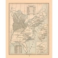 thumbnail image 3 of Cram 12x14 Black Modern Framed Museum Art Print Titled - United States, Constitution - Cram 1888, 3 of 5