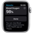 thumbnail image 3 of Apple Watch Series 6 GPS + Celular, 44mm Caja de Aluminio Plateado Correa Deportiva Blanca, 3 of 5