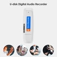 thumbnail image 3 of SK001 Portable U Disk TF Card USB Digital Audio Voice Recorder Pen (Blanco) WDOplteas Para estrenar, 3 of 3