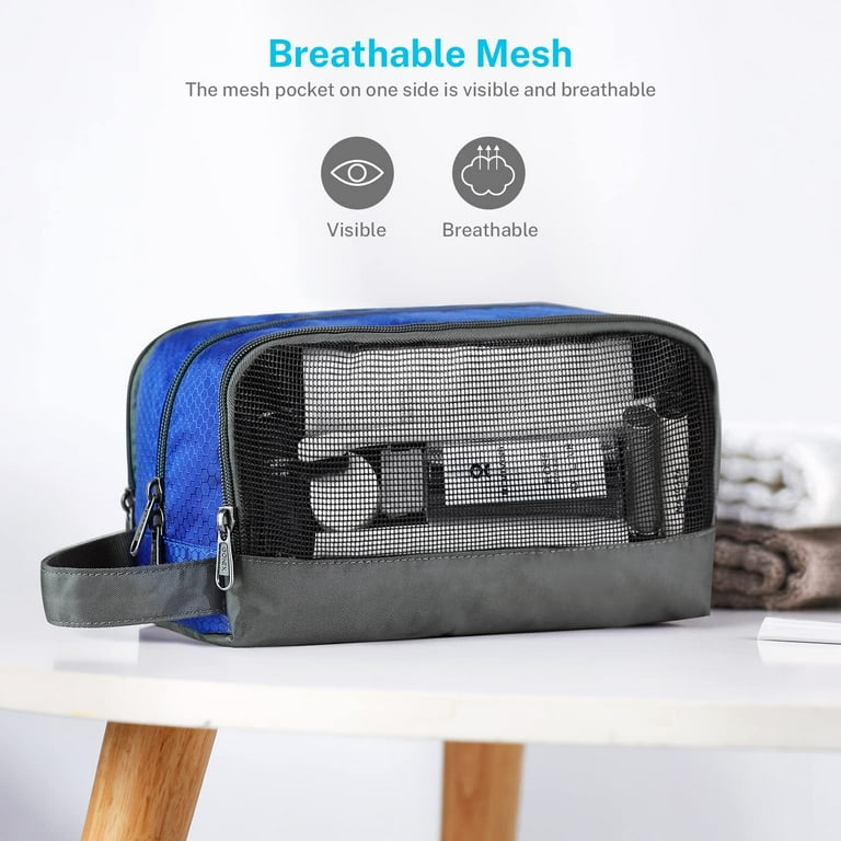 Gonex Travel Toiletry Bag for Men Women Compact Hanging Dopp Kit